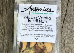 Maple vanilla brazil nuts
