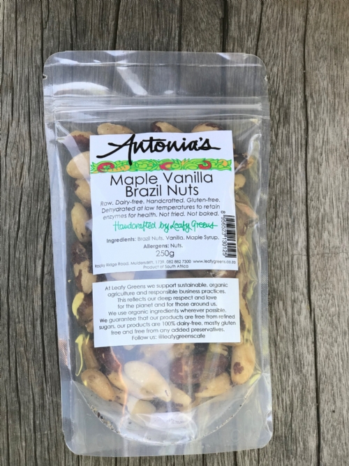 Maple Vanilla Brazil Nuts 250g