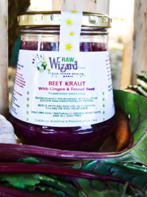 Beet Kraut With Ginger & Fennel Seed, 330g