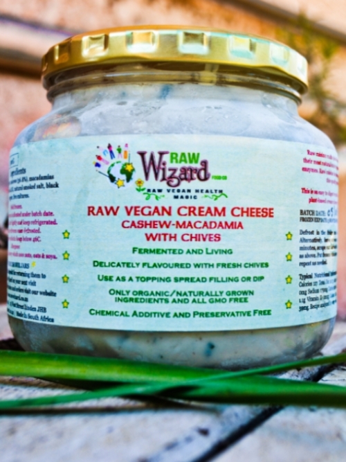 Vegan Cream Cheese - Chives, 500g