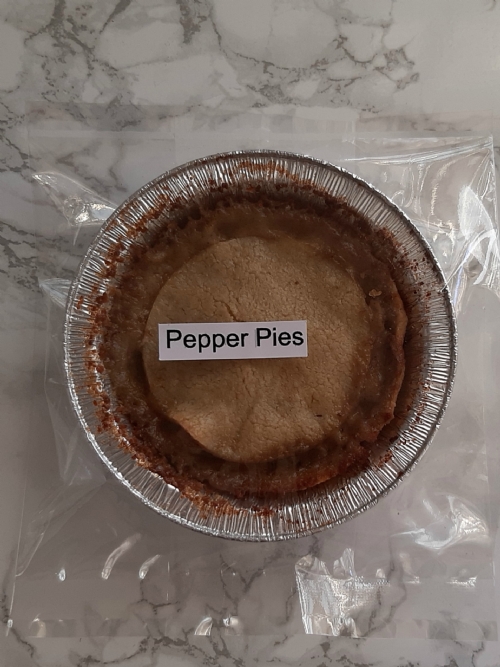 Banting Pie - Pepper Steak