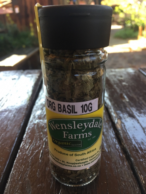 Wens Organic Dried Herbs Basil - 10g
