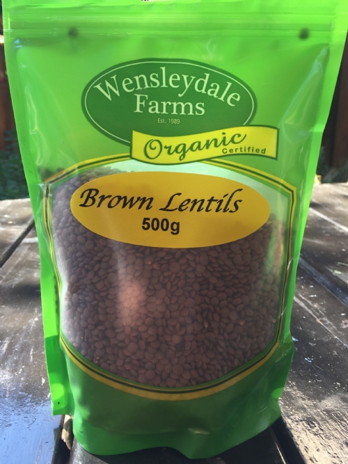 Lentils Brown 500g - organic (CERES)