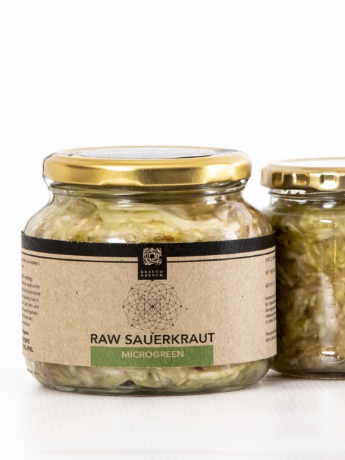 Raw Sauerkraut - Microgreen, 500ml