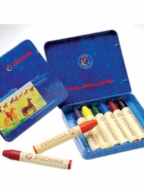 STOCKMAR Wax Crayons - 8 colours