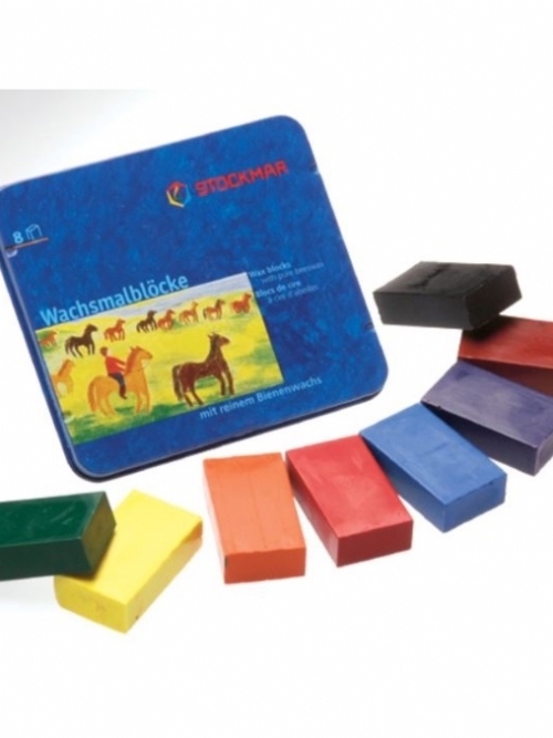 STOCKMAR Wax Blocks - 8 colours