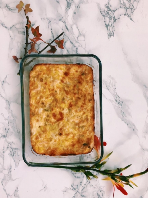 Banting Chicken And Leek Pie, for 2