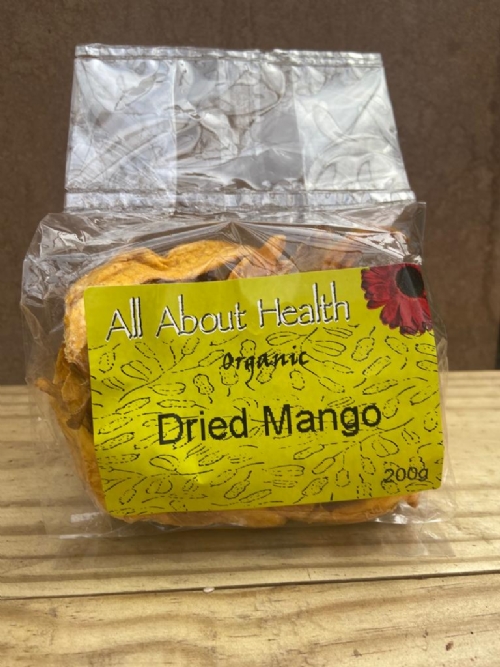 Dried Organic Mango