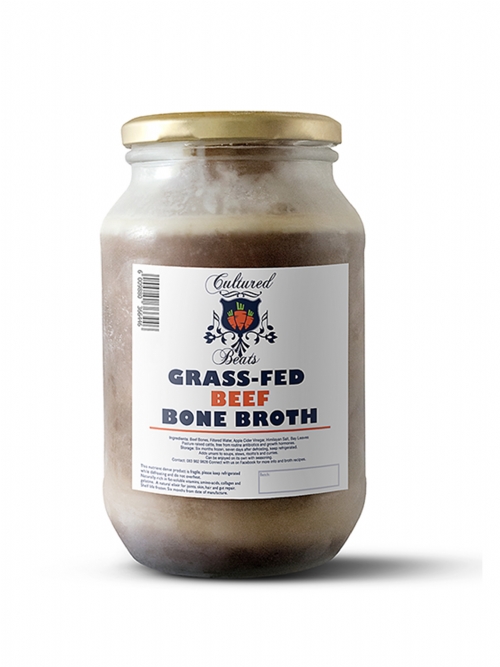 Grass-fed bone broth (Beef)