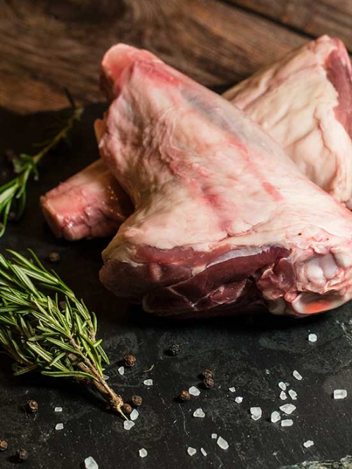 Lamb shank, 500g