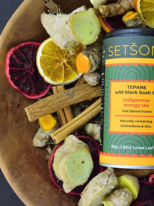 Tepane Black Bush Tea - Chai Spiced Fusion