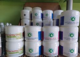 Arthritis & inflammation cream, Eczema skin problems cream & Nurturing skin cream