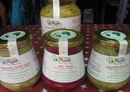 Traditional Sauer Kraut, Beet Kraut, Mediterranean Kraut & Salvadoran Kraut