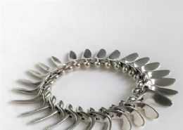 Georg Jensen Silver Bracelet #115 By Bent Gabrielsen